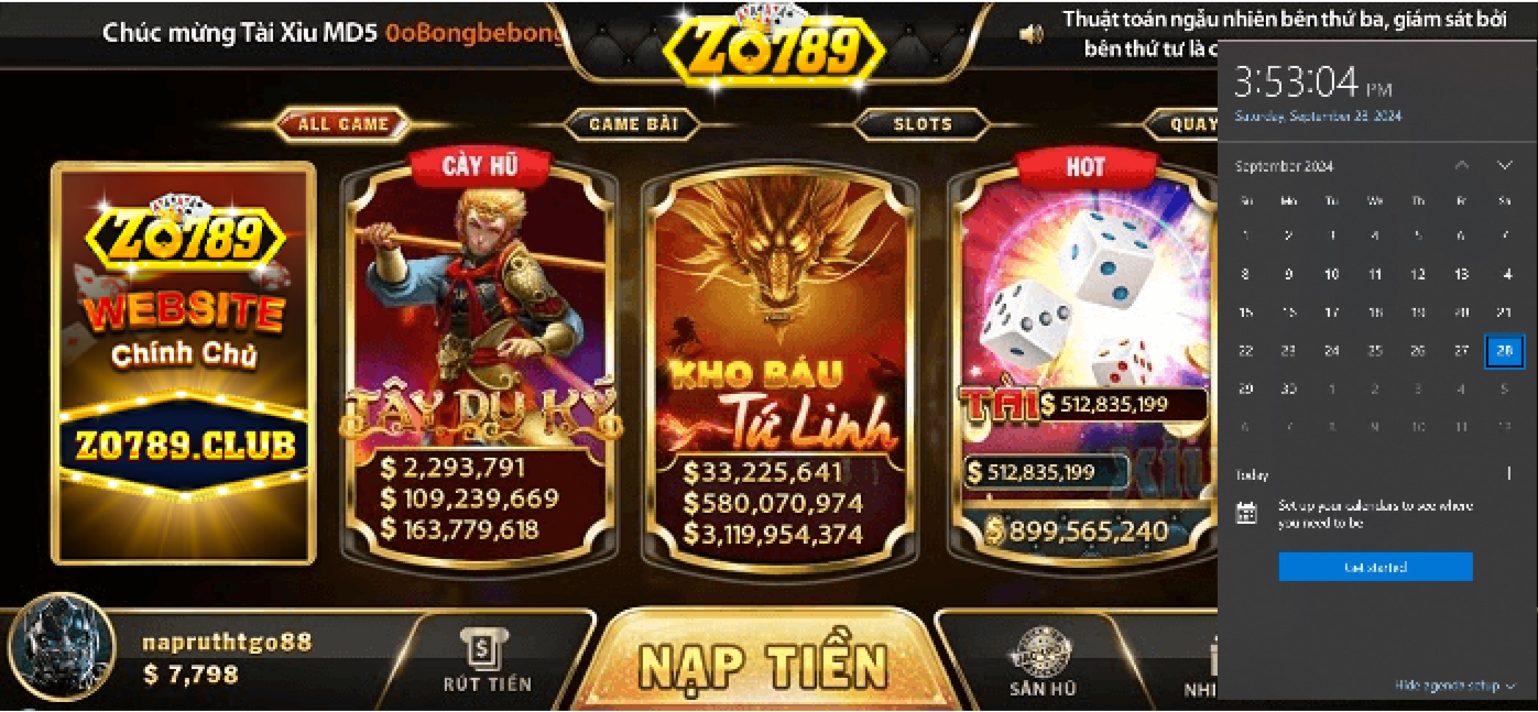 Hiện tại vẫn có thể truy cập vào cổng game Zo789 như bình thường